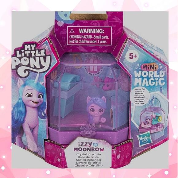 My Little Pony ♡ Crystal Keychain ♡ Mini World Magic Izzy Moonbow - Picture 3 of 6